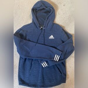 Navy blue Adidas hoodie